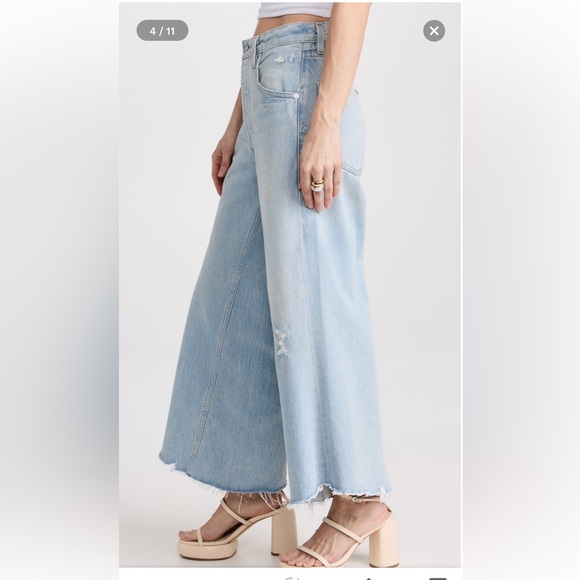 CITIZENS OF HUMANITY Tessa Culotte Jeans in Glacier - Picture 2 of 9